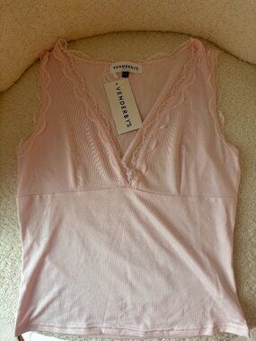 Pink Lace Top